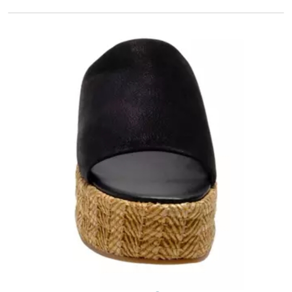 New Free People Harbor Raffia Flatform - Picture 5 of 7